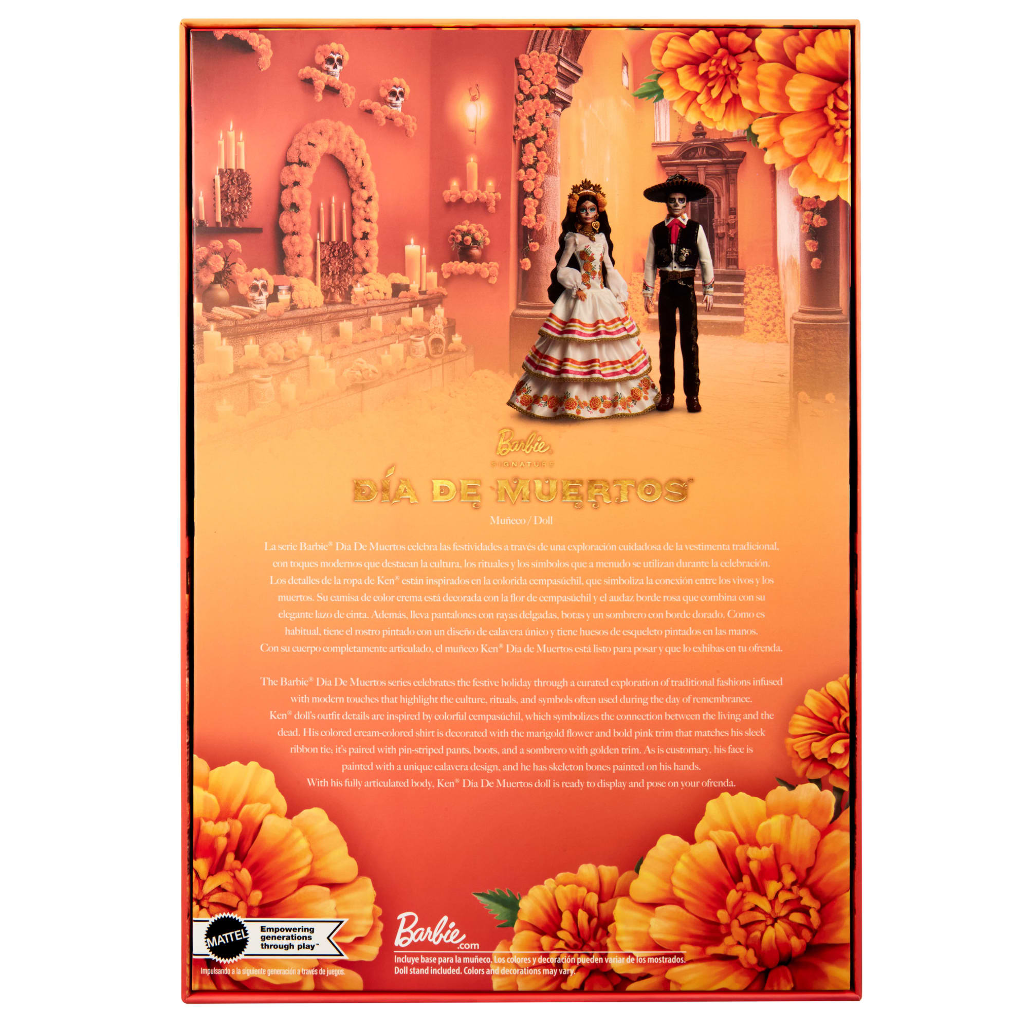 Barbie Signature Día De Muertos 2025 Collectible Ken Doll in Suit And Sombrero