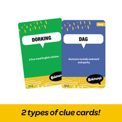 Balderdash Bluffing Party Game For Teens & Adults And Game Night Fun With Slang Cards For 2-6 Players