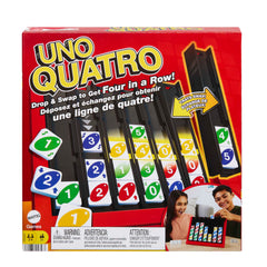 UNO Quatro Jeu Pour Adultes, Familles et Soirées de Jeux