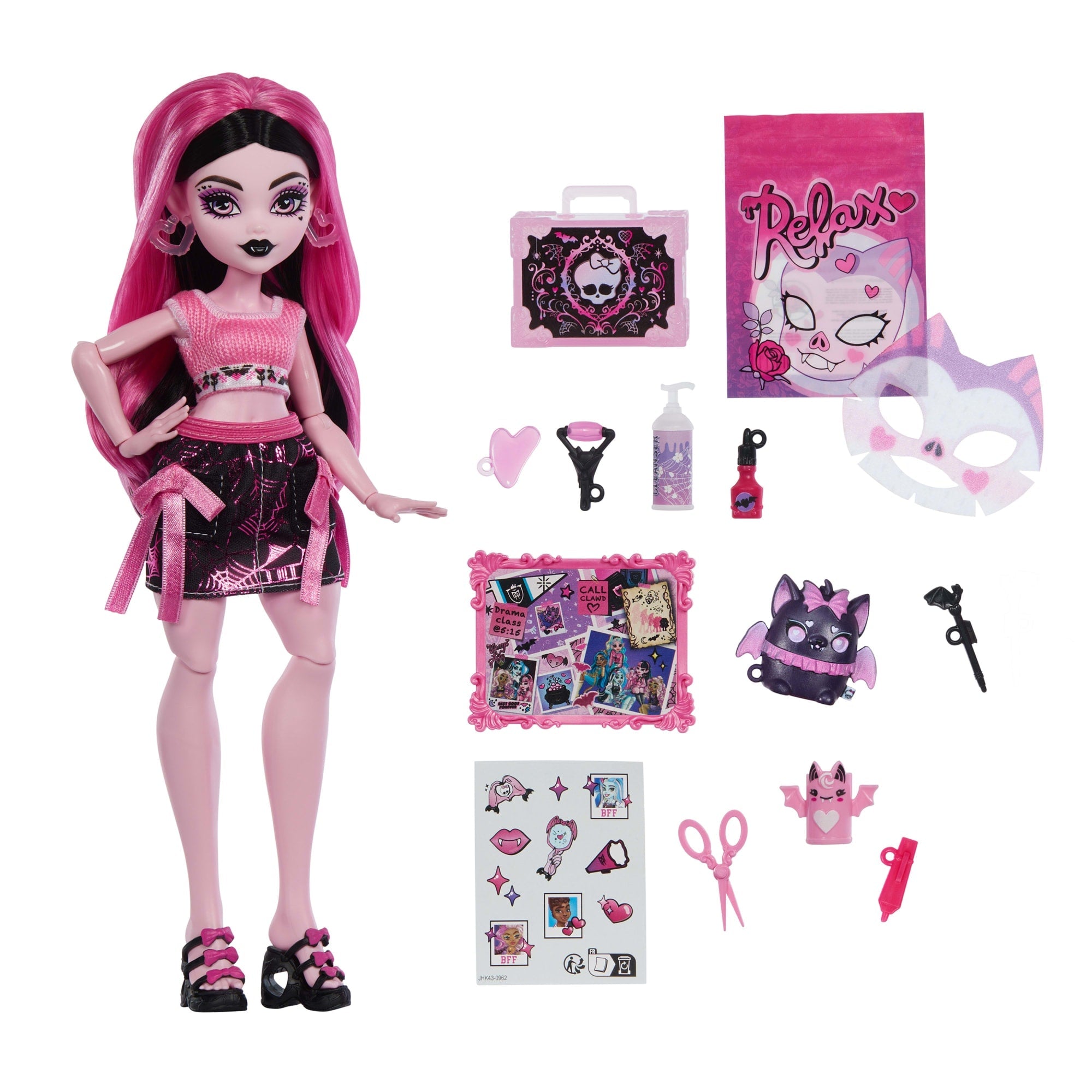 Monster High Boneca Monster High Boneca Self-Scare Secrets Draculaura