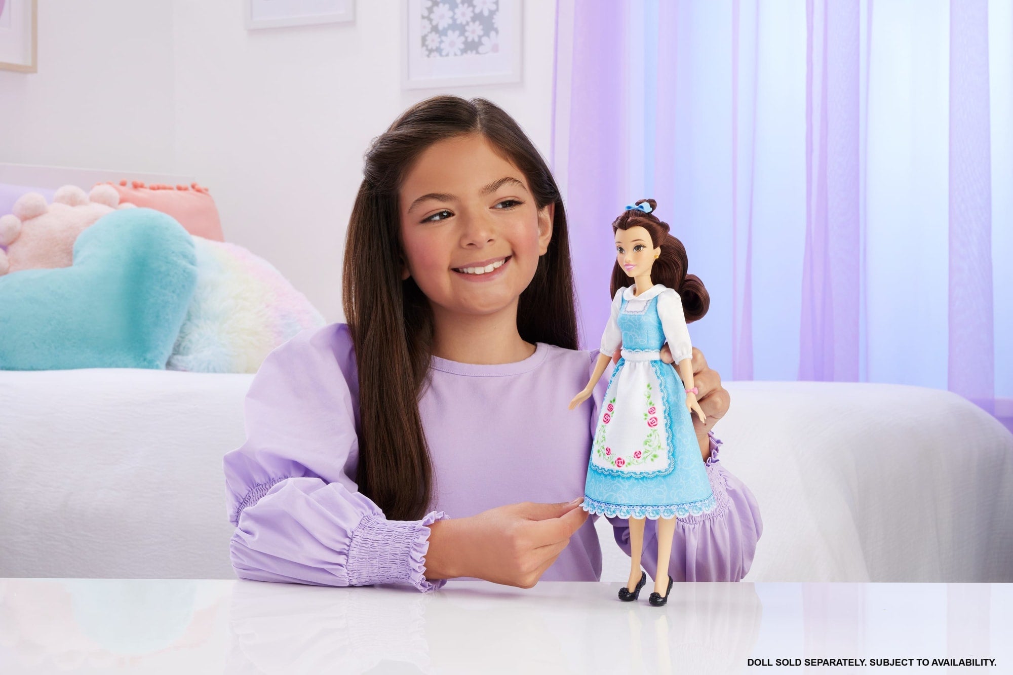 Disney Princess Enchanted Stories Belle Clothing, Town Fashion & Accessories, Inspired By Movie