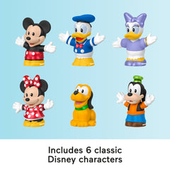 Fisher-Price Little People Disney Mickey & Friends 6-Piece Figure Set For Toddlers & Kids