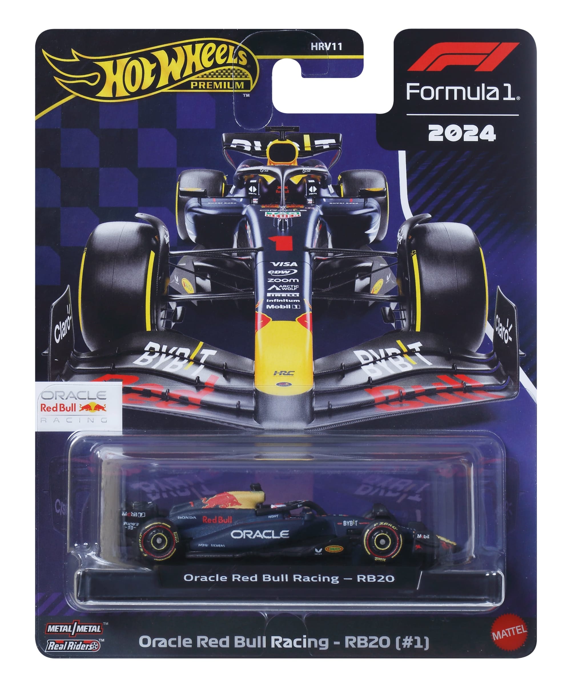 Hot Wheels Collector Vehículo de Juguete Hot Wheels Premium F1 RB20 Red Bull 1:64 Coleccionistas