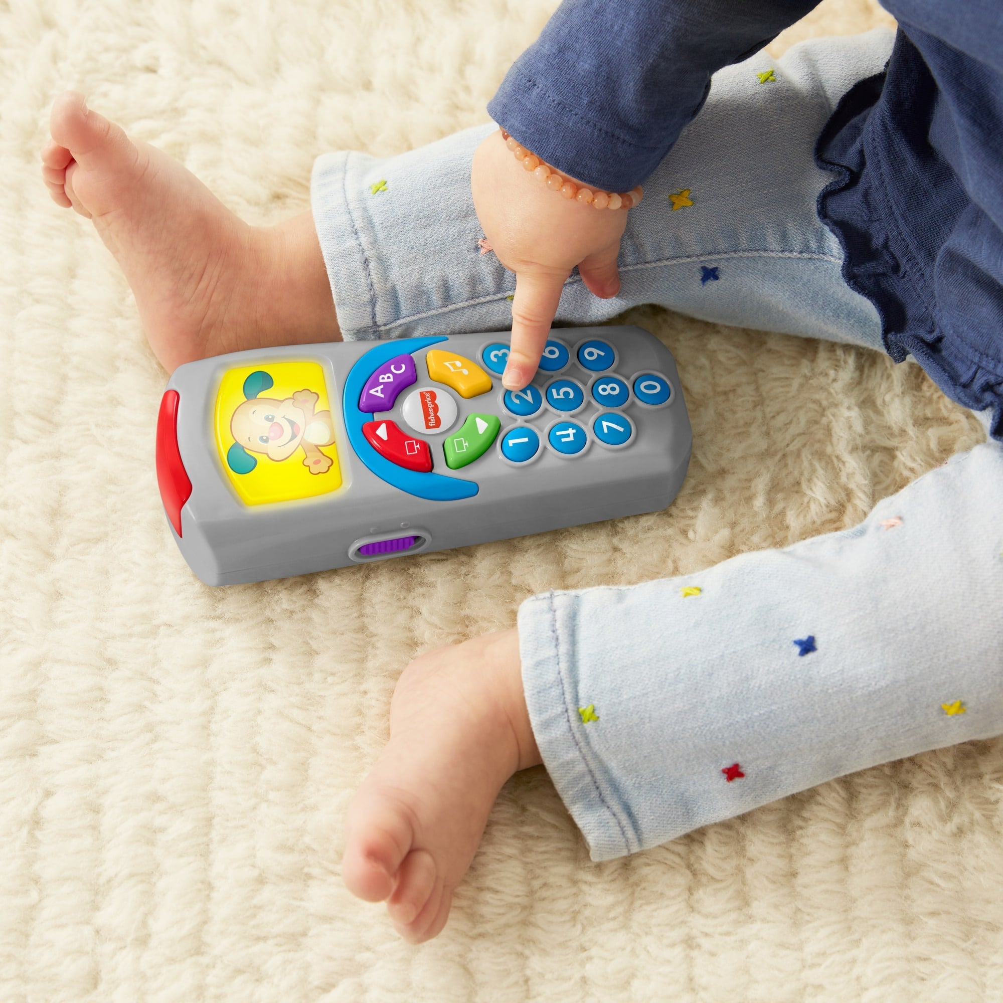 Fisher-Price Rires et Éveil La Télécommande de Puppy Édition Anglaise