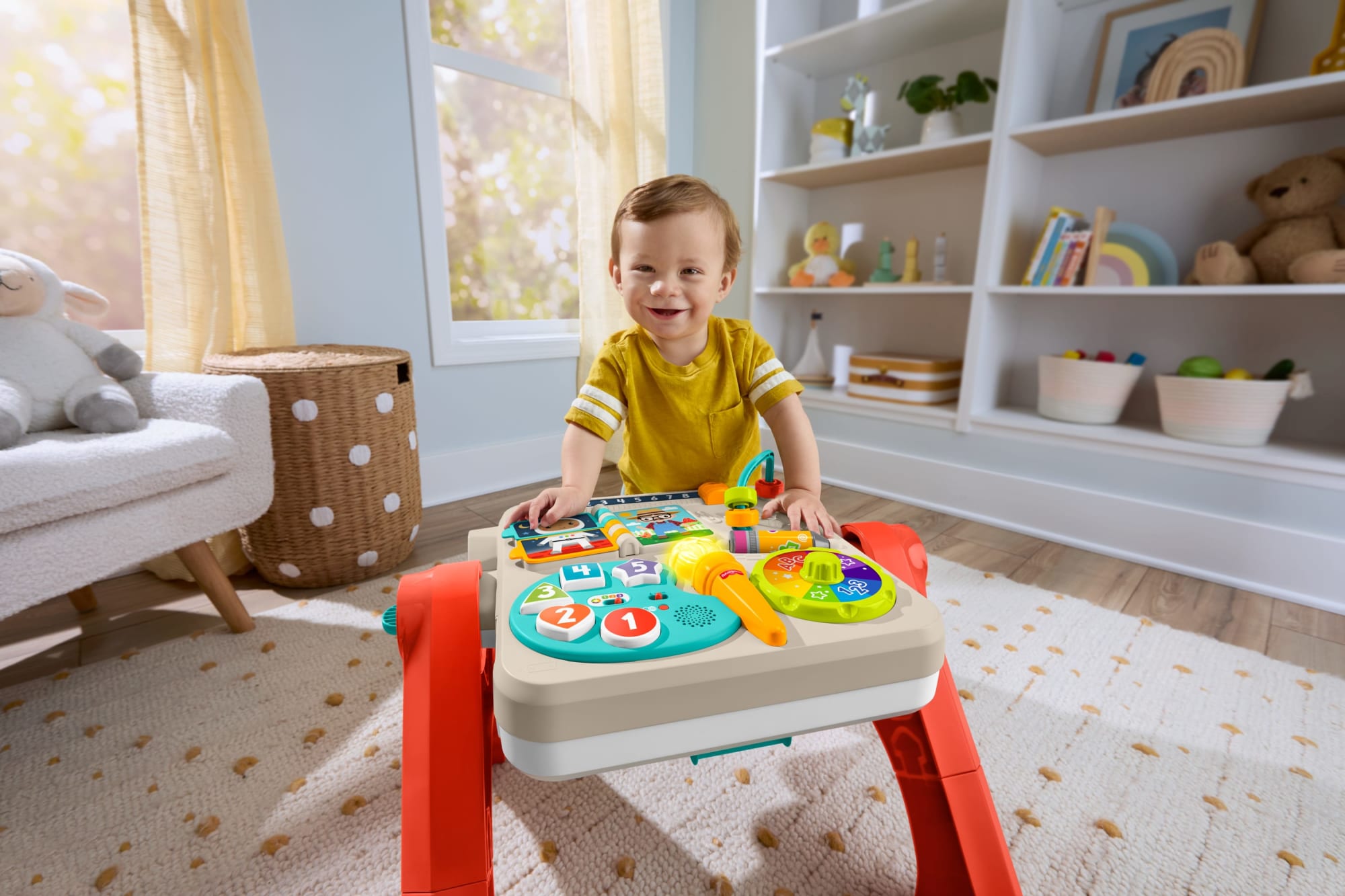 Fisher-Price® Rires et Éveil Table D’Activités et Chevalet 4 en 1