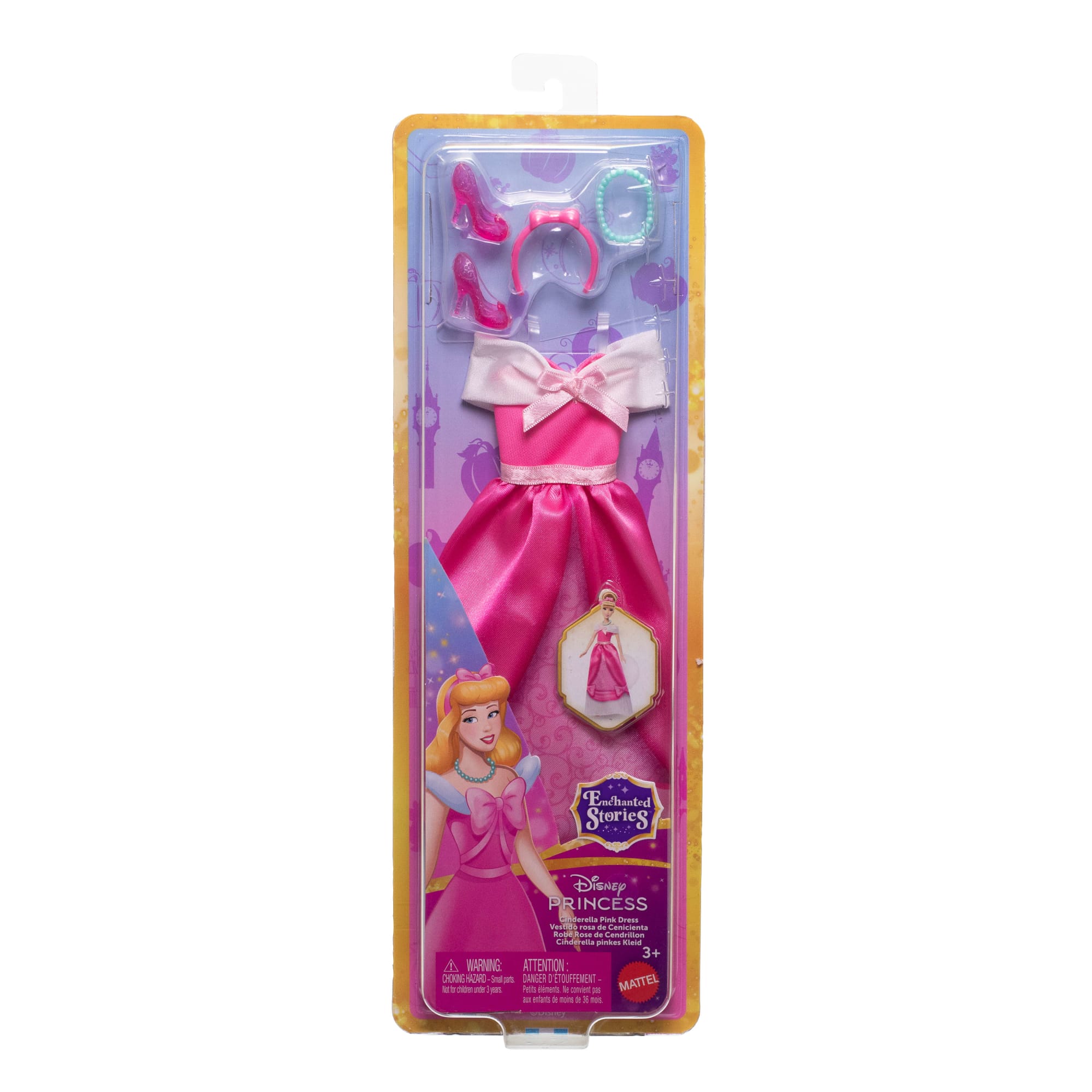 Disney Princess Enchanted Stories Cinderella Clothing, Pink Fashion & Accessories, Inspired By Movie