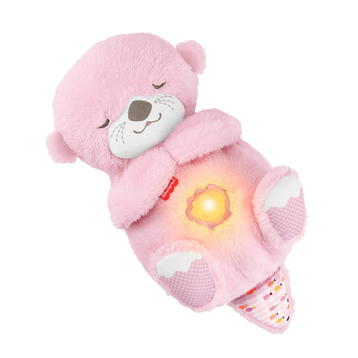 Fisher-Price Baby Brinquedo para Bebês FP Nutria Rosa Hora De Dormir