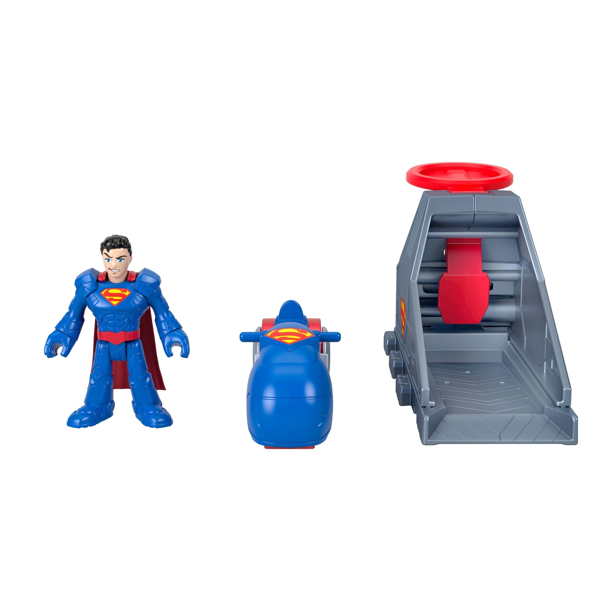 Imaginext DC Super Friends Juguete Lanzador de Superman