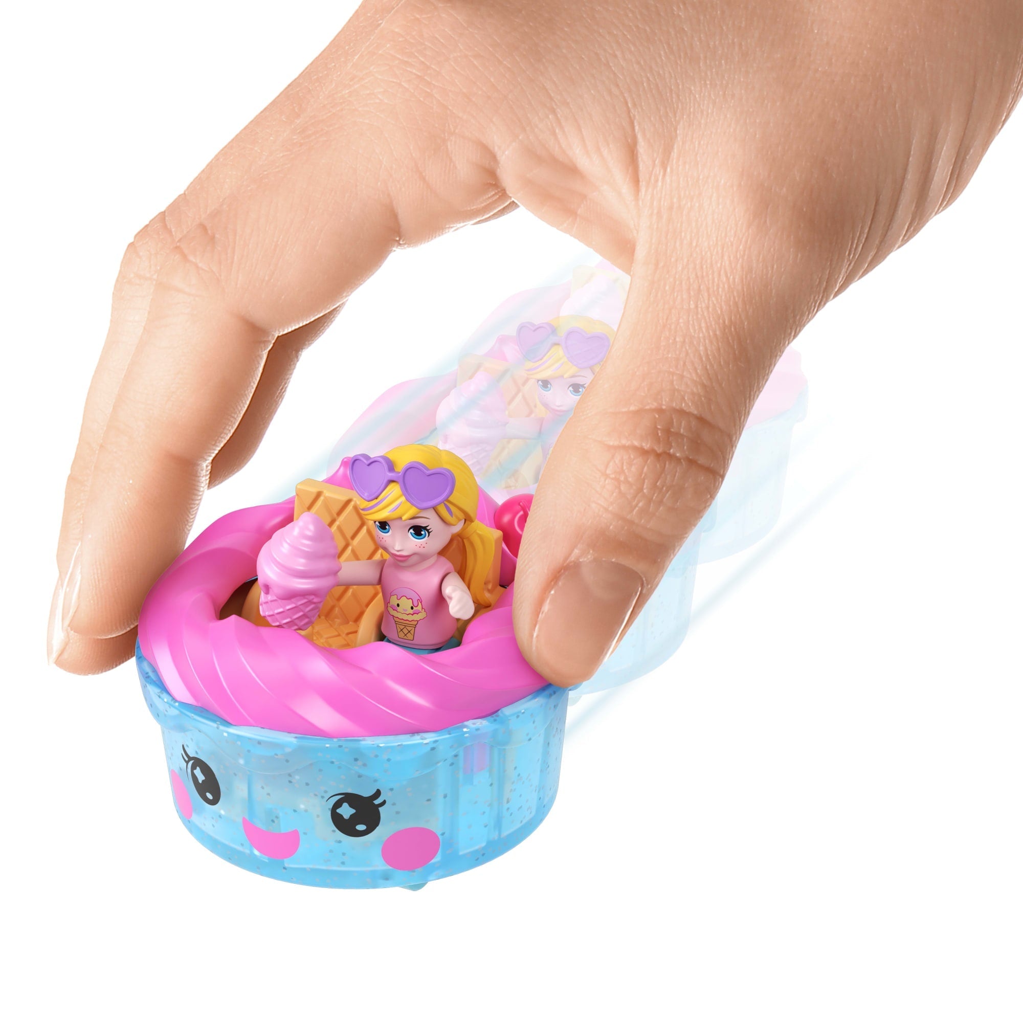 Polly Pocket Conjunto de Brinquedo Compacto Revel Comidinha Rápida