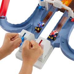 Hot Wheels Mario Kart Pista de Juguete Castillo de Bowser