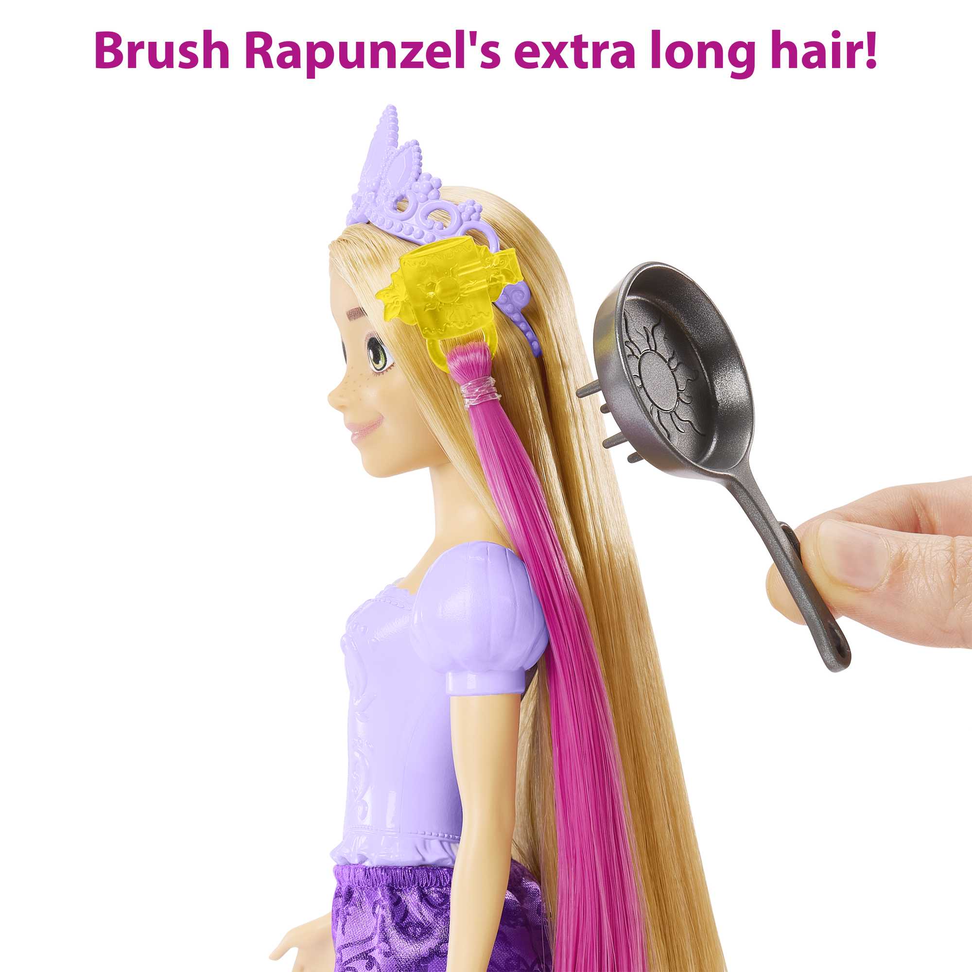 Disney Princess Toys, Rapunzel Fairy-Tale Hair™ Doll and Accessories