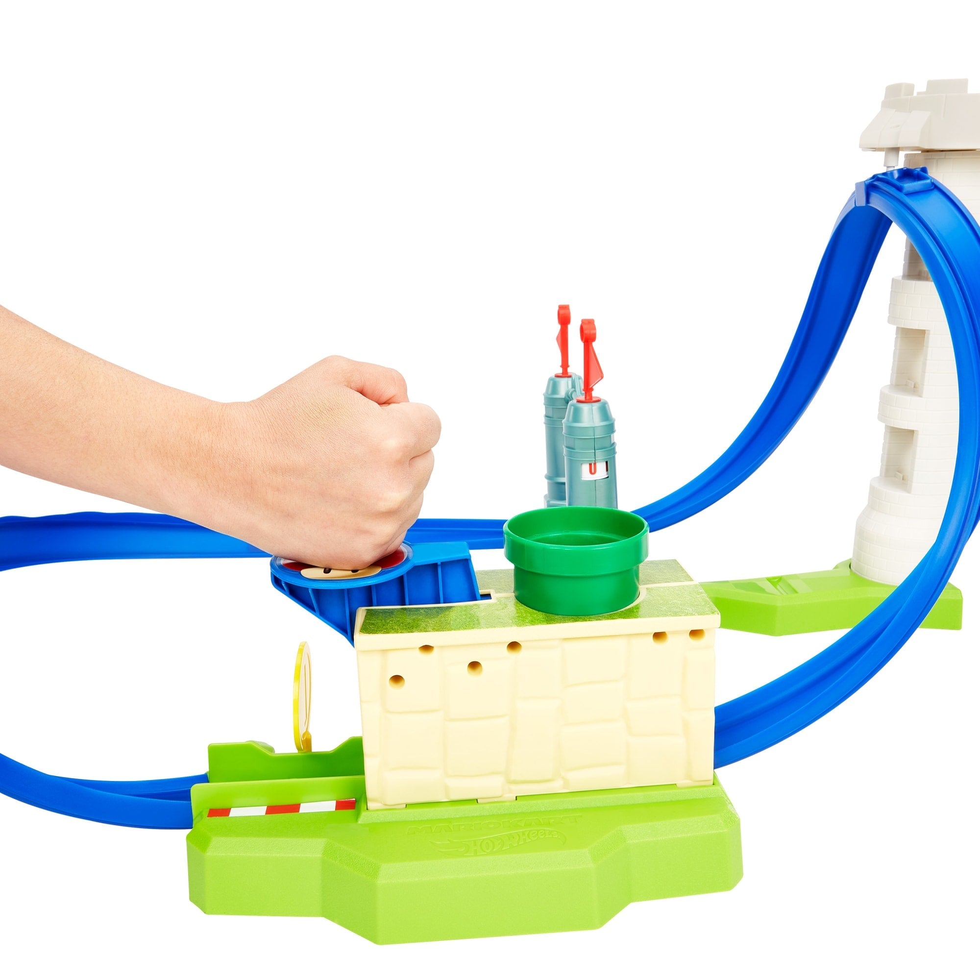 Hot Wheels®-Mario Kart-Circuit Lanceur, Avec Véhicule Mario Kart