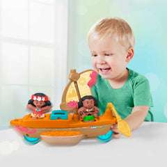 Little People Princesses Disney Le Canoë de Moana et Maui