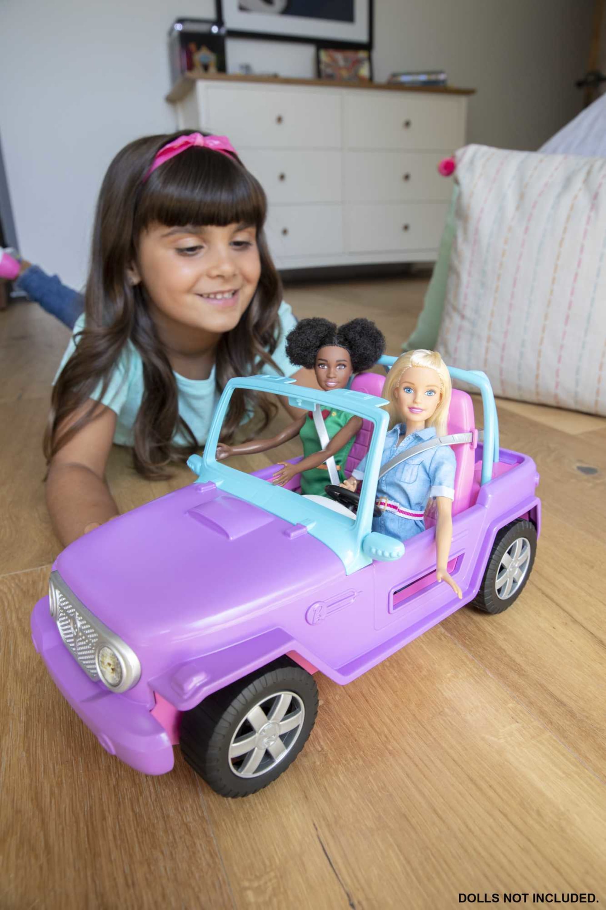 Barbie Doll All-Terain Purple Jeep | Mattel