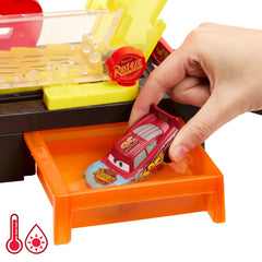 Cars de Disney y Pixar Color Changers Pista de Juguete AutoLavado Rayo McQueen