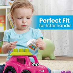 MEGA BLOKS Catie Convertible Fisher-Price Toy Blocks With 1 Figure (6 Pieces) For Toddler