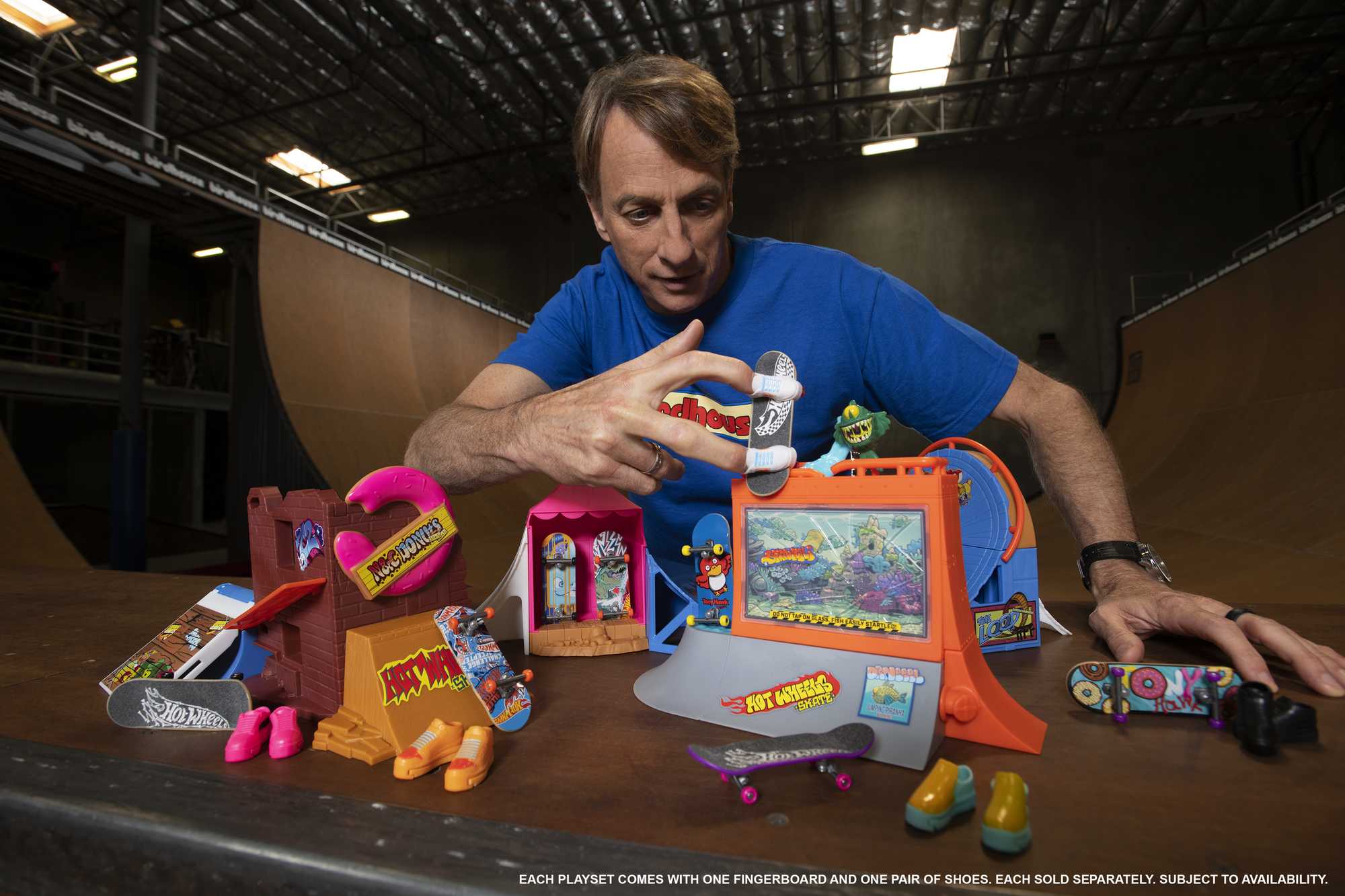Hot Wheels Skate Pista de Brinquedo Coleção de Sets