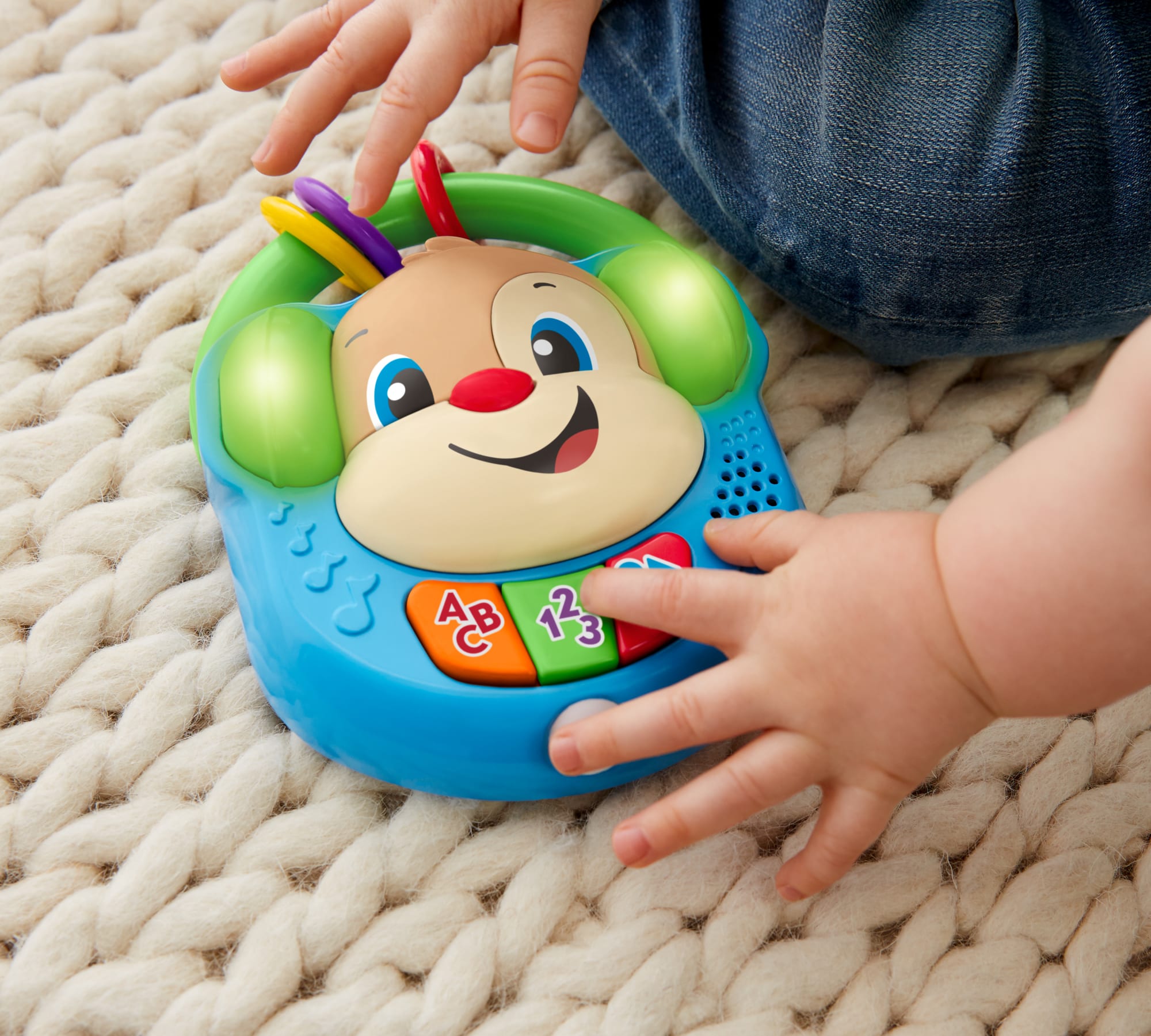 Fisher-Price Aprender e Brincar Brinquedo para Bebês Cante e Aprenda