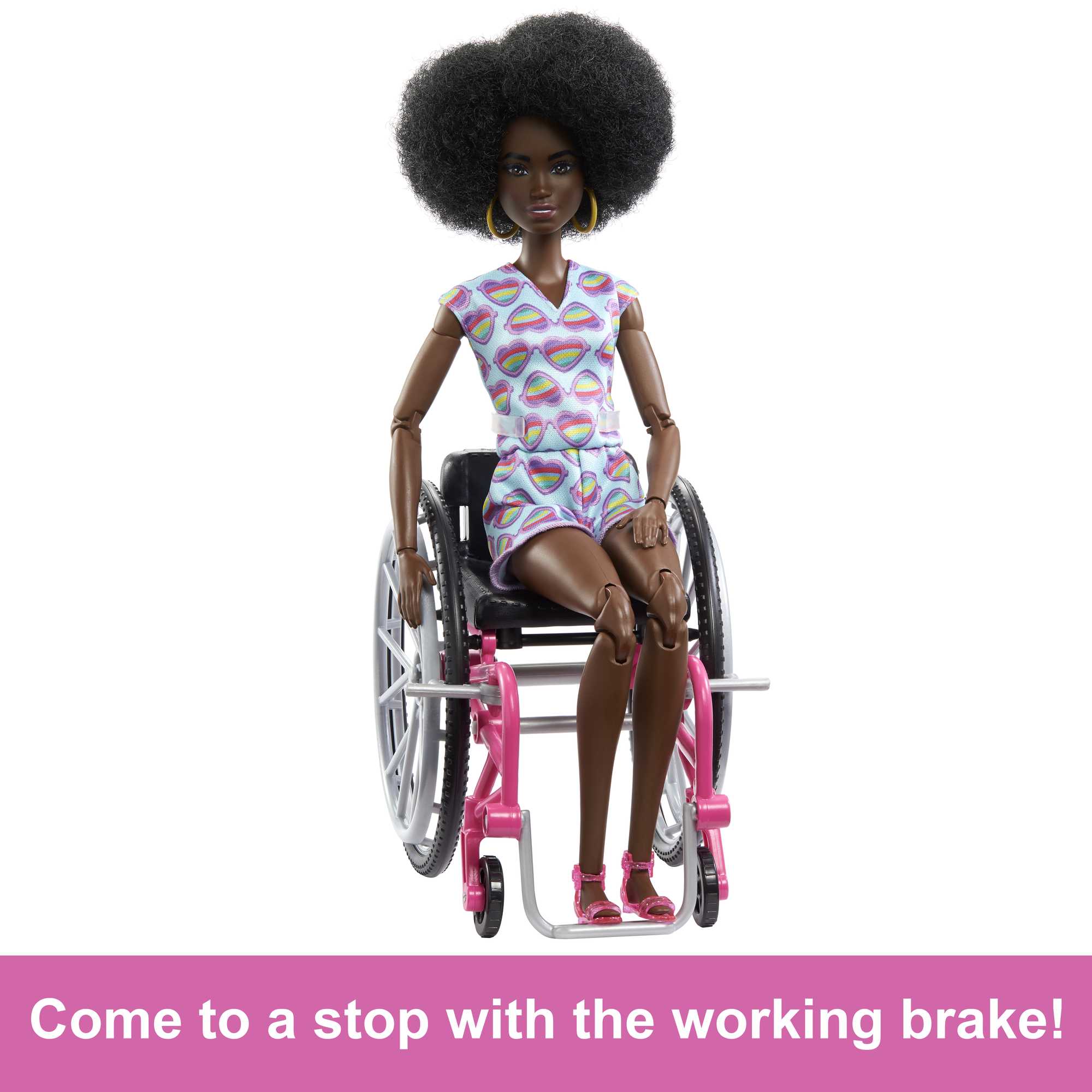 Barbie® Doll With Wheelchair and Ramp, Barbie® Fashionistas™