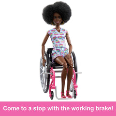 Barbie® Doll With Wheelchair and Ramp, Barbie® Fashionistas™