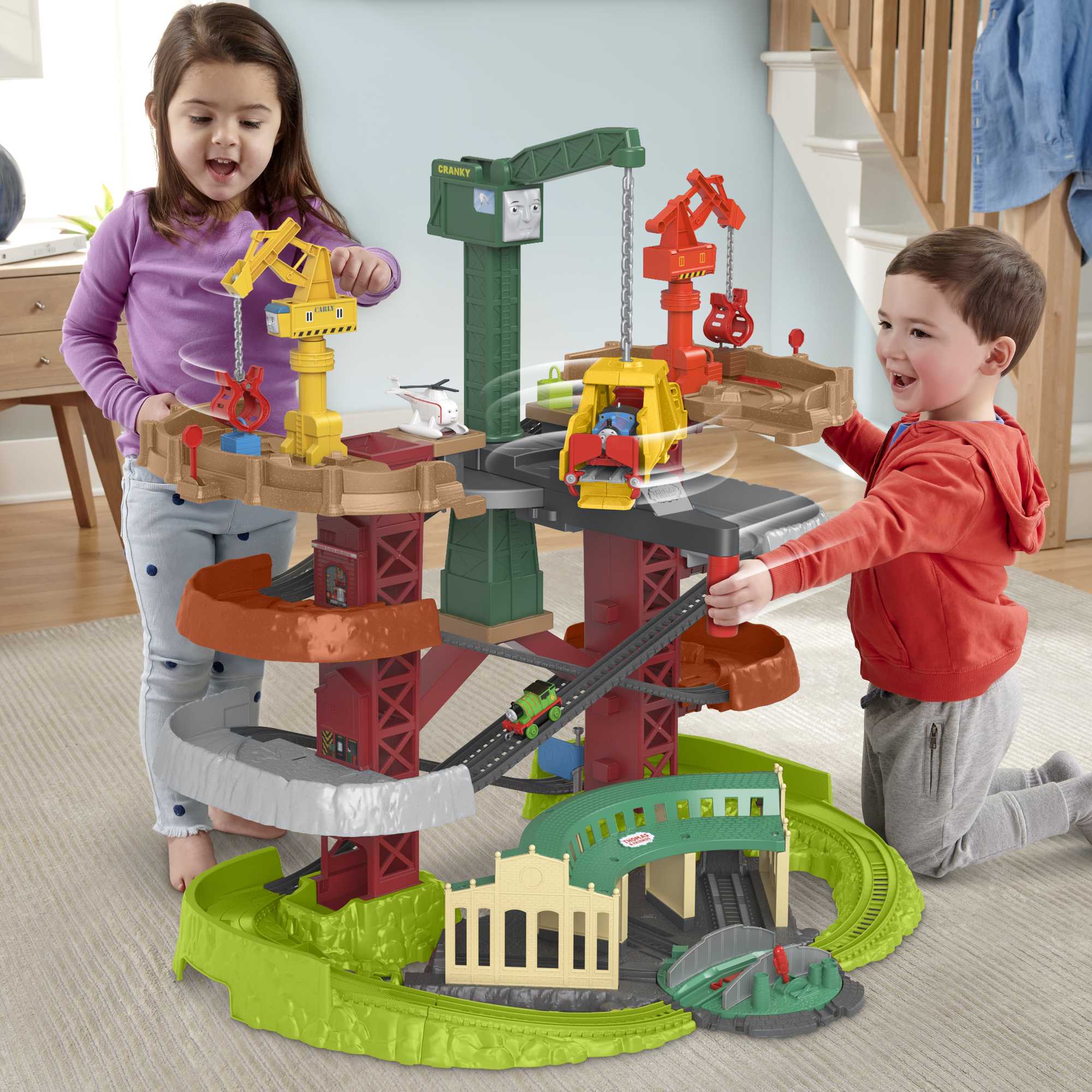 Thomas & Friends Pista de Juguete Súper Torre