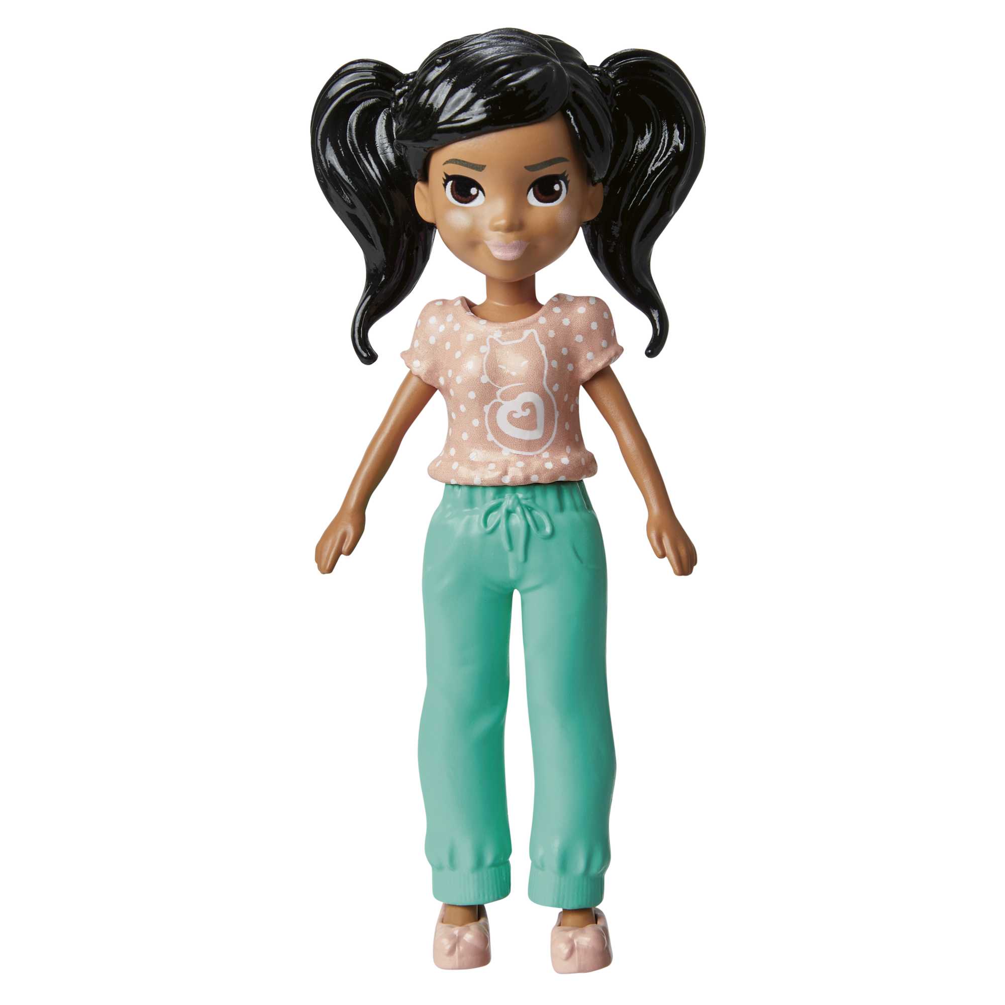 Polly Pocket Coffret Poupée et 18 Accessoires, Chaton Nacré
