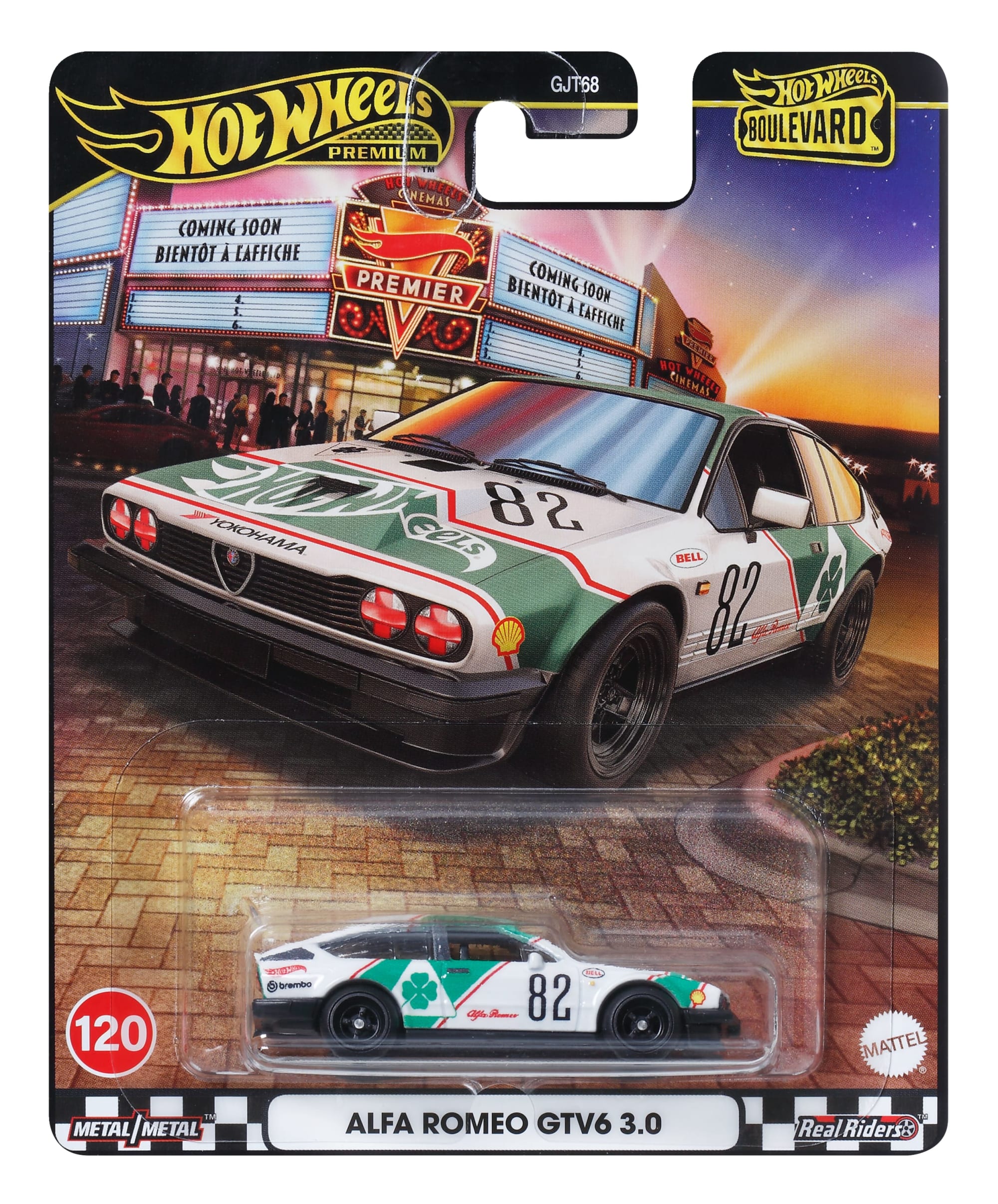 Hot Wheels Collector Vehículo de Colección Alfa Romeo GTV6 3.0