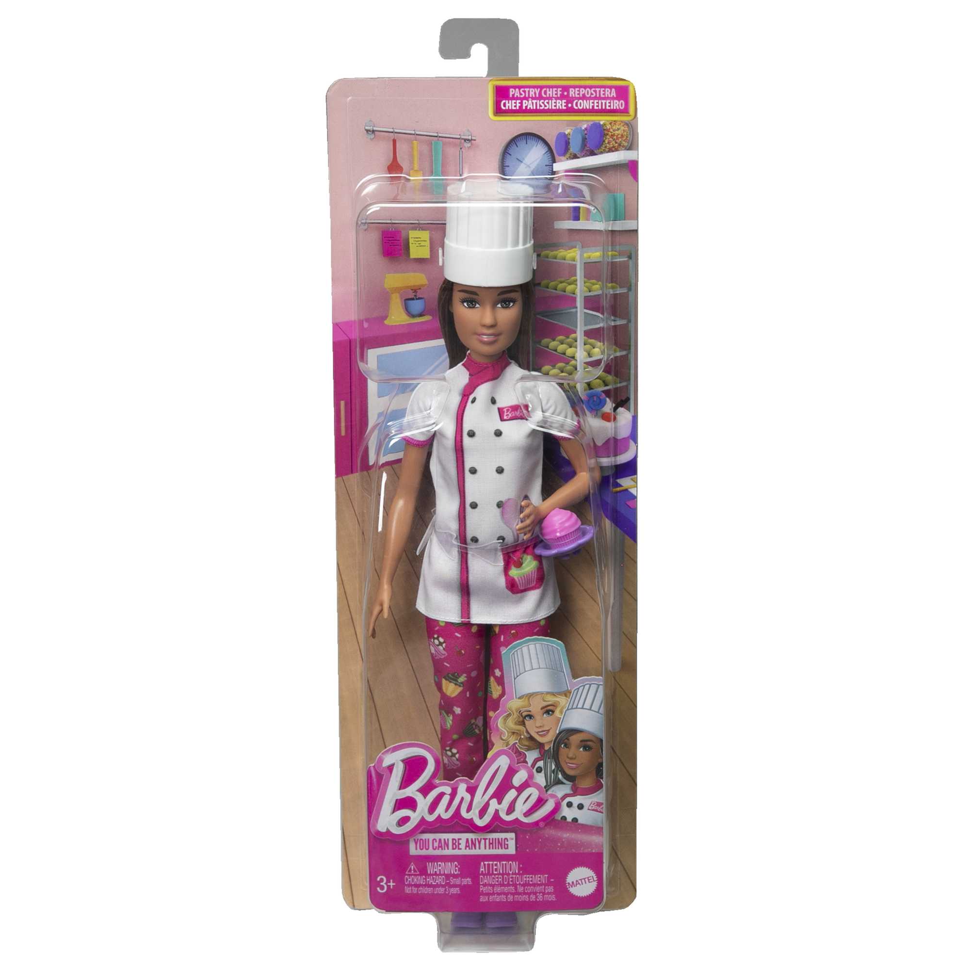 Barbie Profissões Boneca Confeiteira