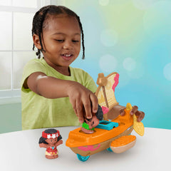 Little People Princesses Disney Le Canoë de Moana et Maui