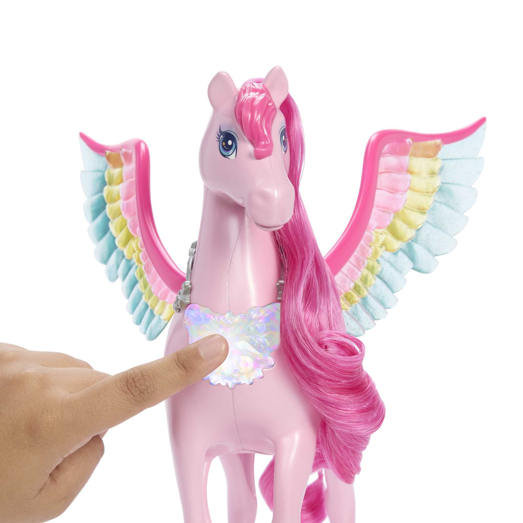 Barbie Barbie: A Touch Of Magic Pégase Rose, Chiot, Jouets