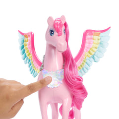Barbie Barbie: A Touch Of Magic Pégase Rose, Chiot, Jouets