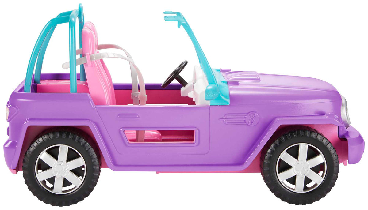 Barbie Doll All-Terain Purple Jeep | Mattel