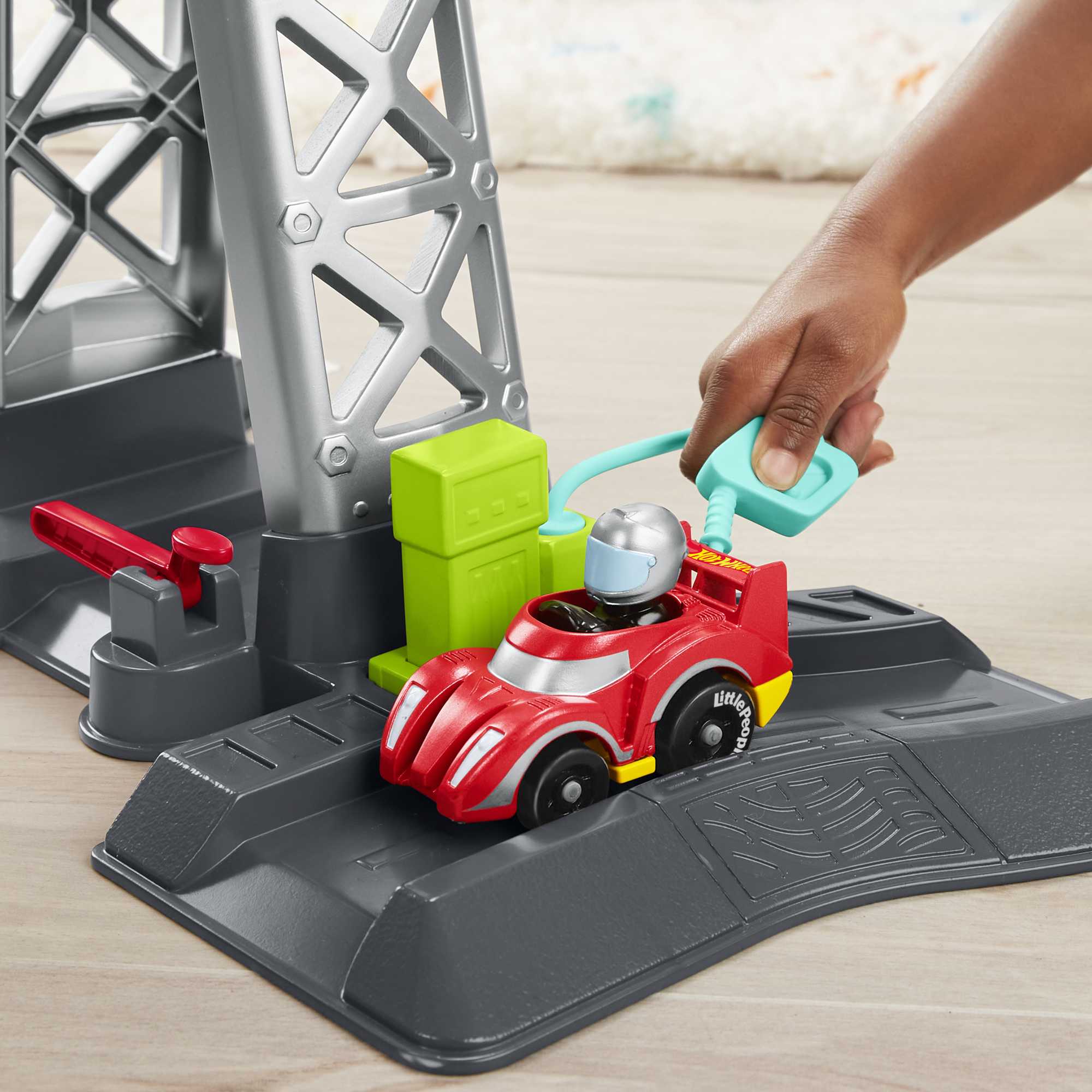 Little People Hot Wheels La Tour des Boucles de Course