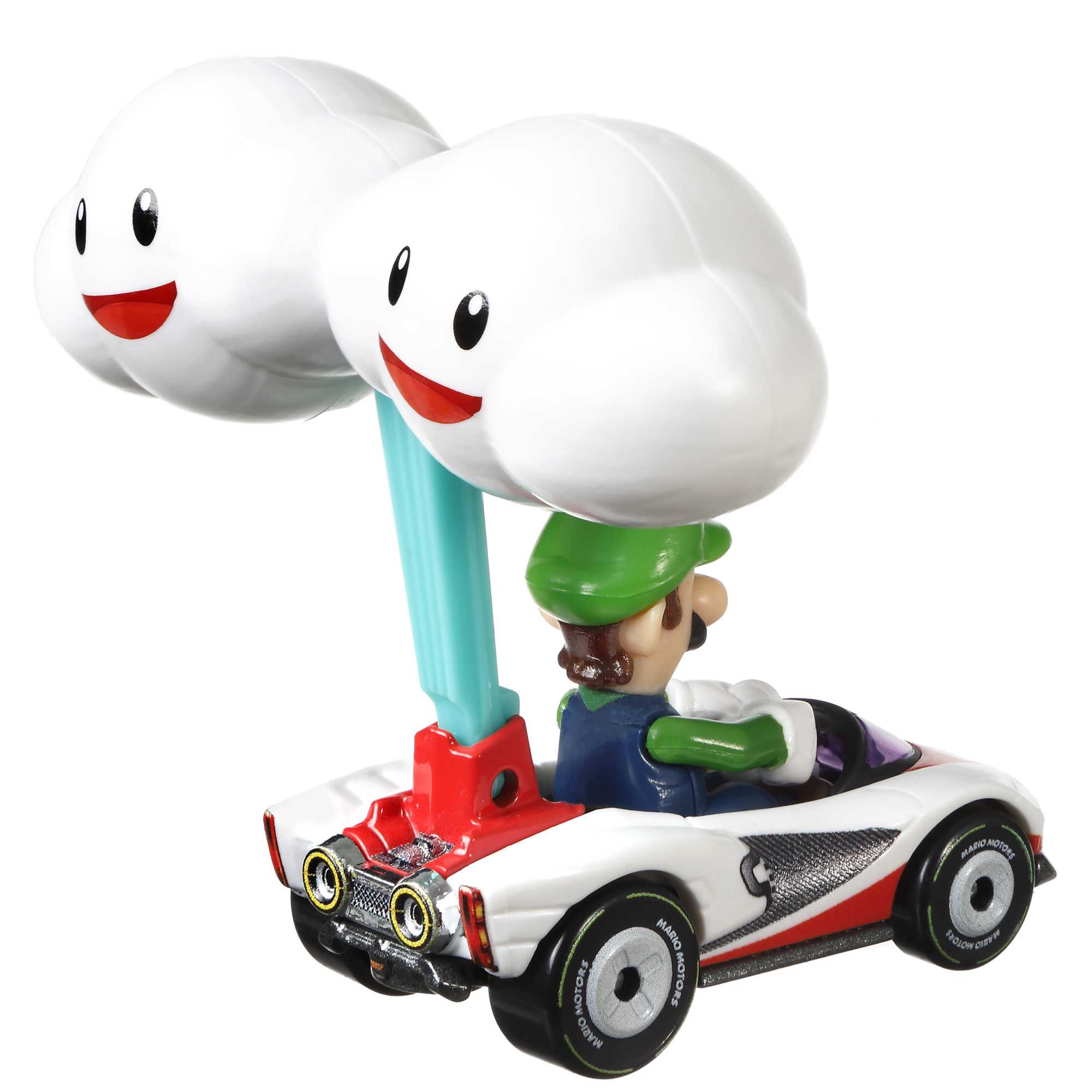Hot Wheels®  Mario Kart™ Luigi P-Wing et Planeur nuages