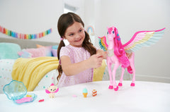 Barbie Barbie: A Touch Of Magic Pégase Rose, Chiot, Jouets