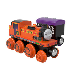 Fisher-Price Thomas et ses Amis Piste en Bois Locomotive Nia et Wagon
