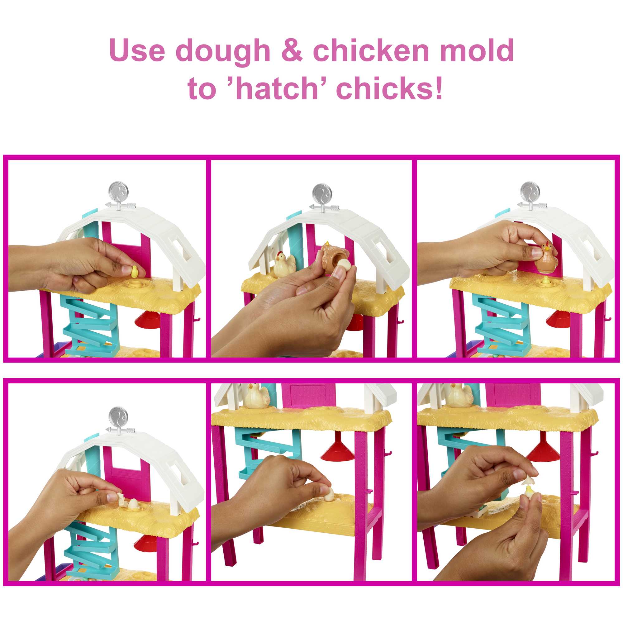 Barbie Hatch & GaTher Egg Farm