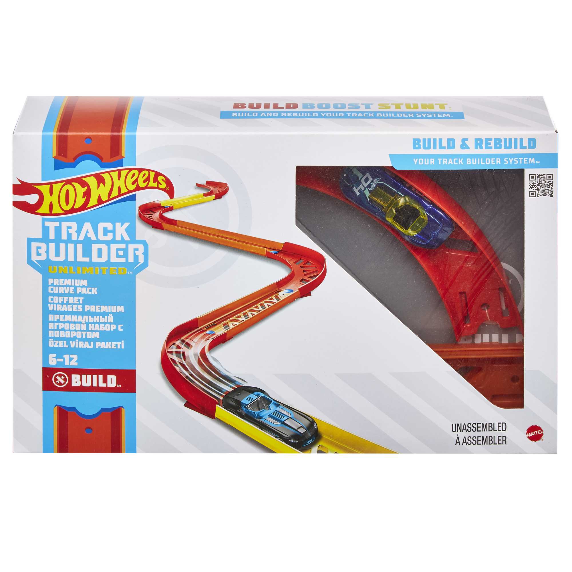 Hot Wheels Track Builder Unlimited Coffret Virages Premium