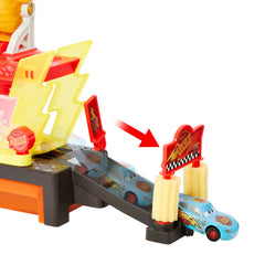 Cars de Disney y Pixar Color Changers Pista de Juguete AutoLavado Rayo McQueen
