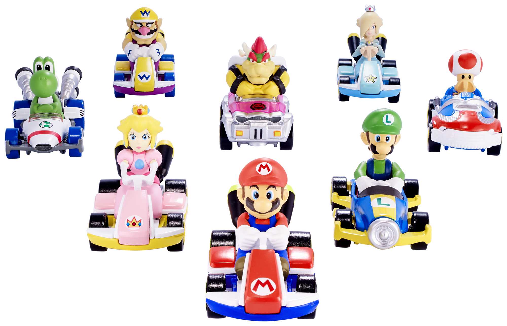 Hot Wheels Mario Kart Mario, Véhicule Kart Standard