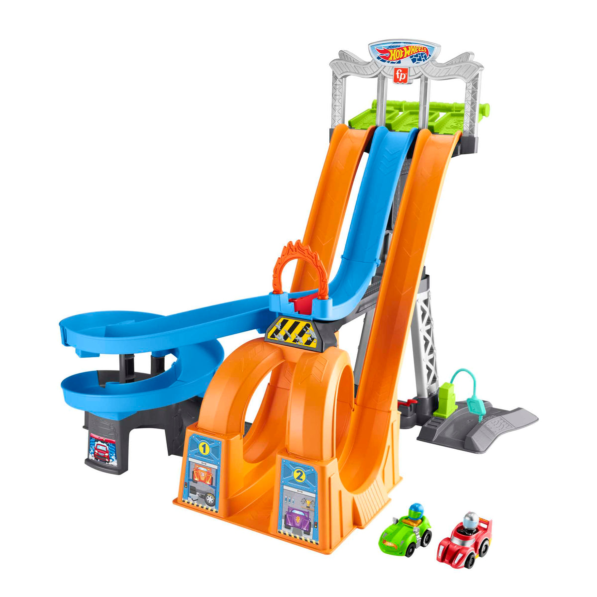 Little People Hot Wheels La Tour des Boucles de Course