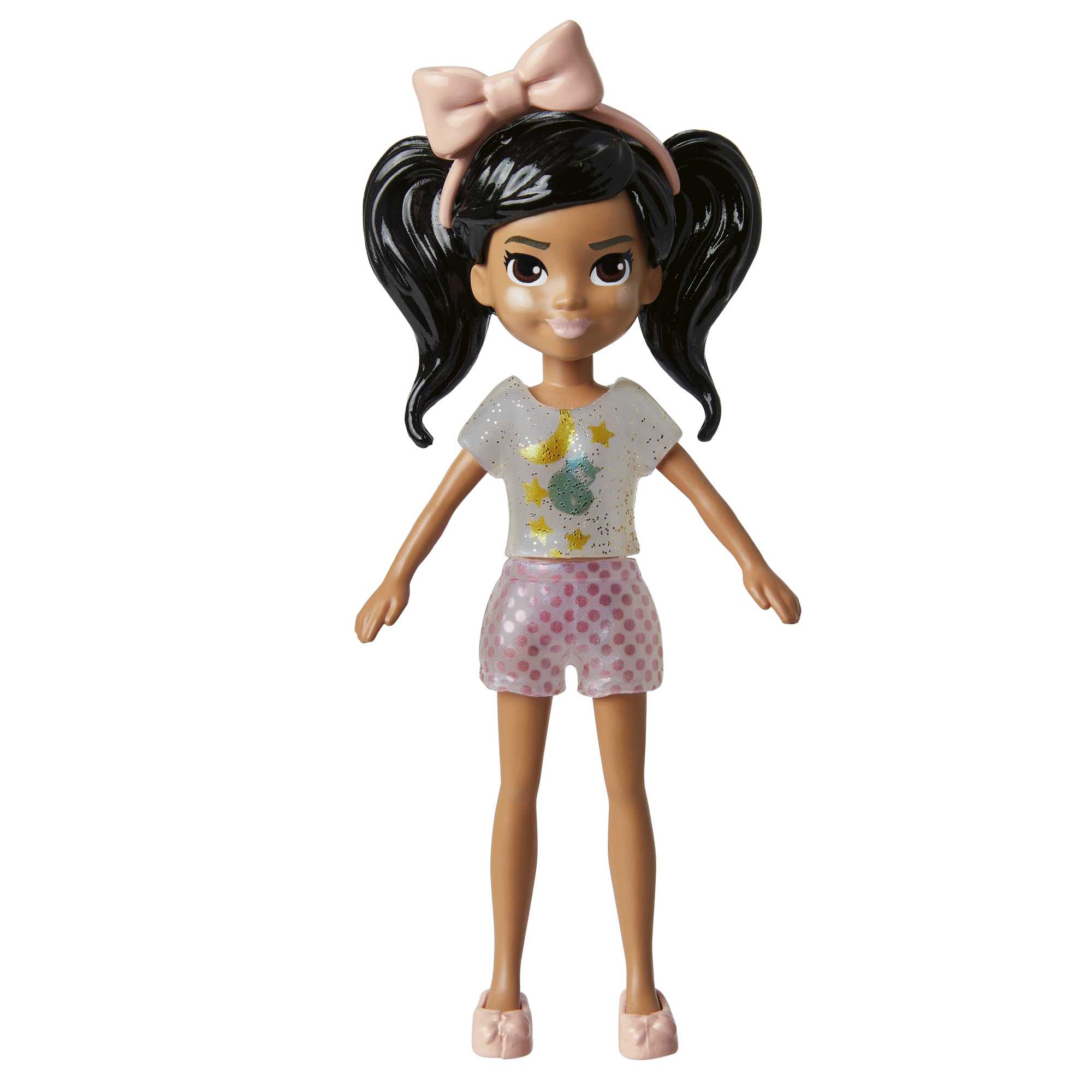 Polly Pocket Coffret Poupée et 18 Accessoires, Chaton Nacré