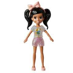 Polly Pocket Coffret Poupée et 18 Accessoires, Chaton Nacré