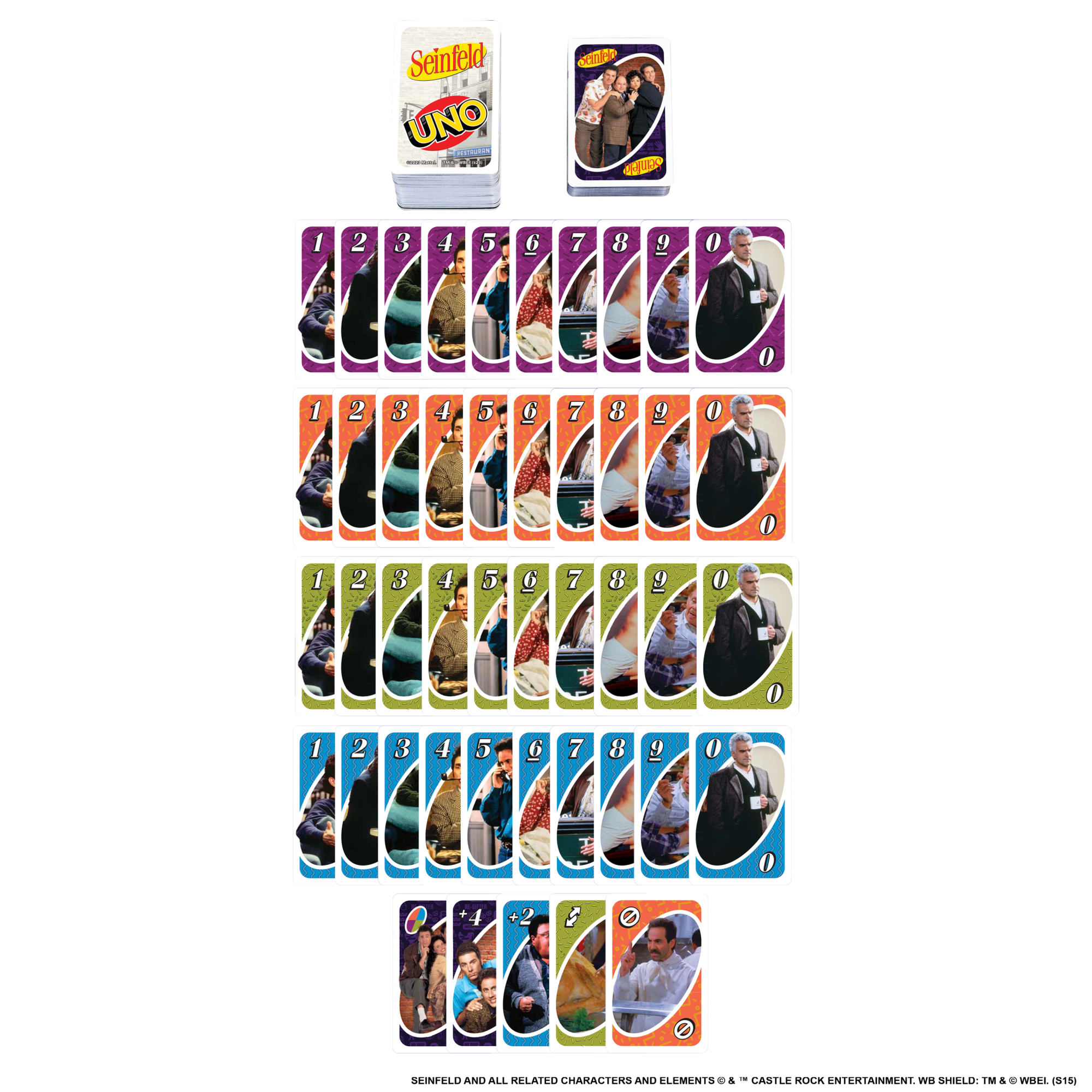 UNO Seinfeld Card Game