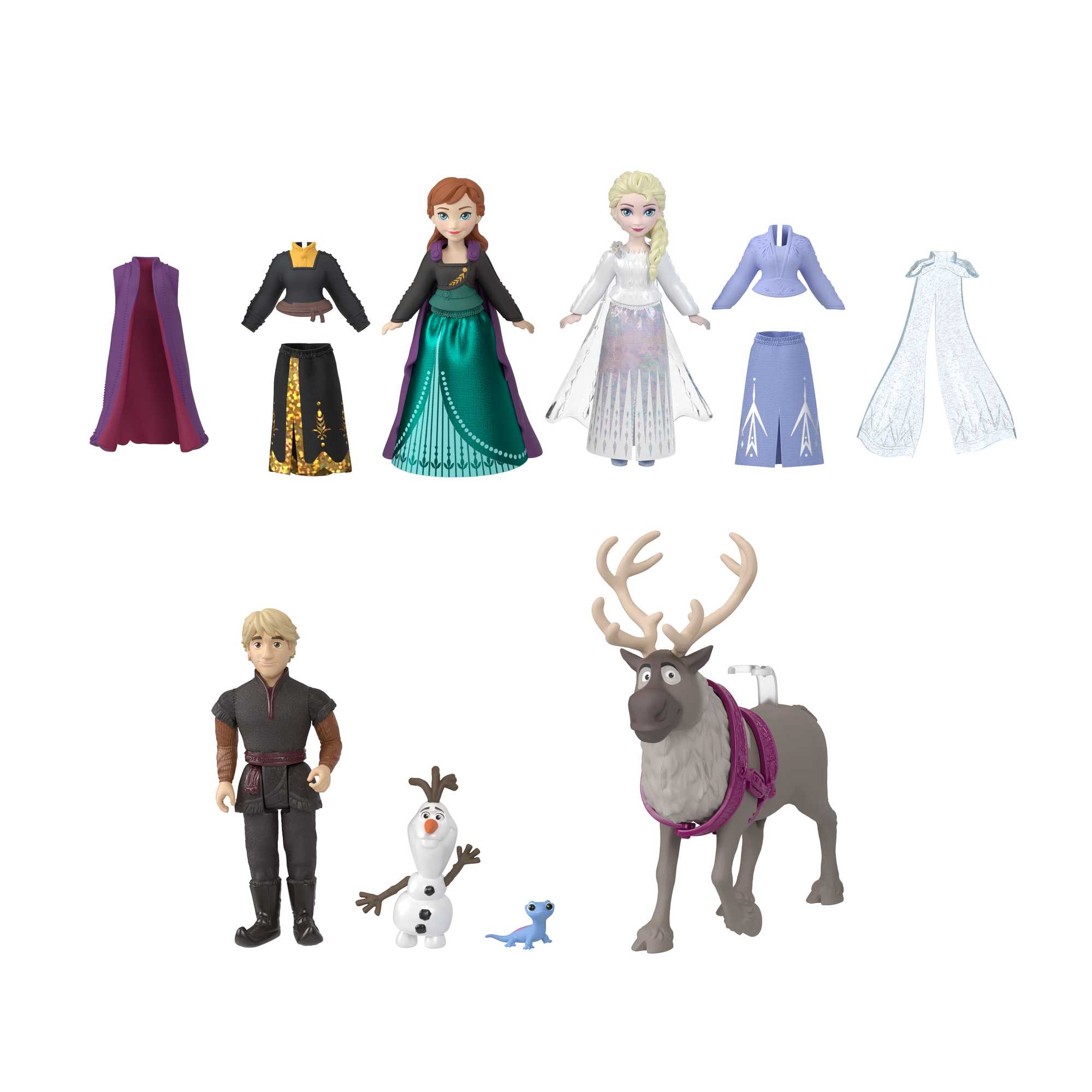 Disney La Reine des Neiges Coffret Tenues et Amis