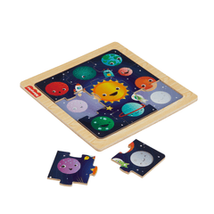 Fisher-Price Brinquedo para Bebês Meu Primeiro Quebra-cabeça de Madeira