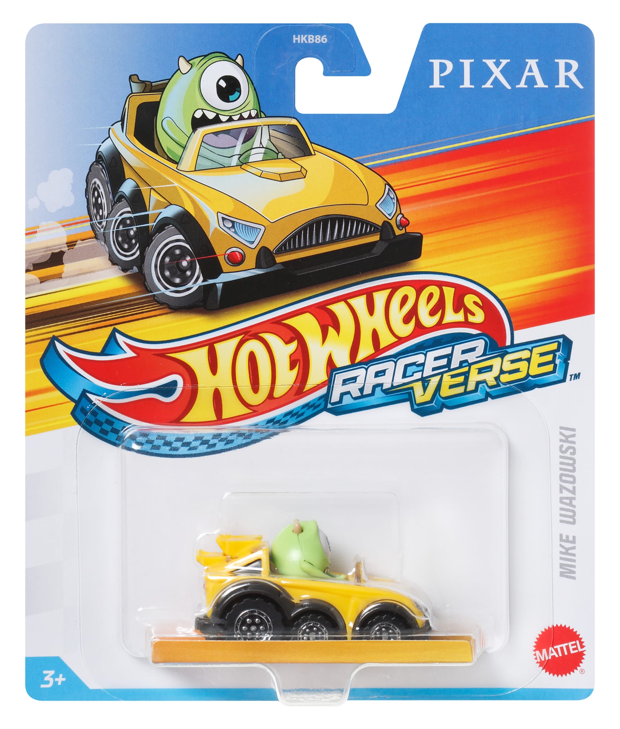 Hot Wheels RacerVerse Vehículo de Juguete Mike Wazowski