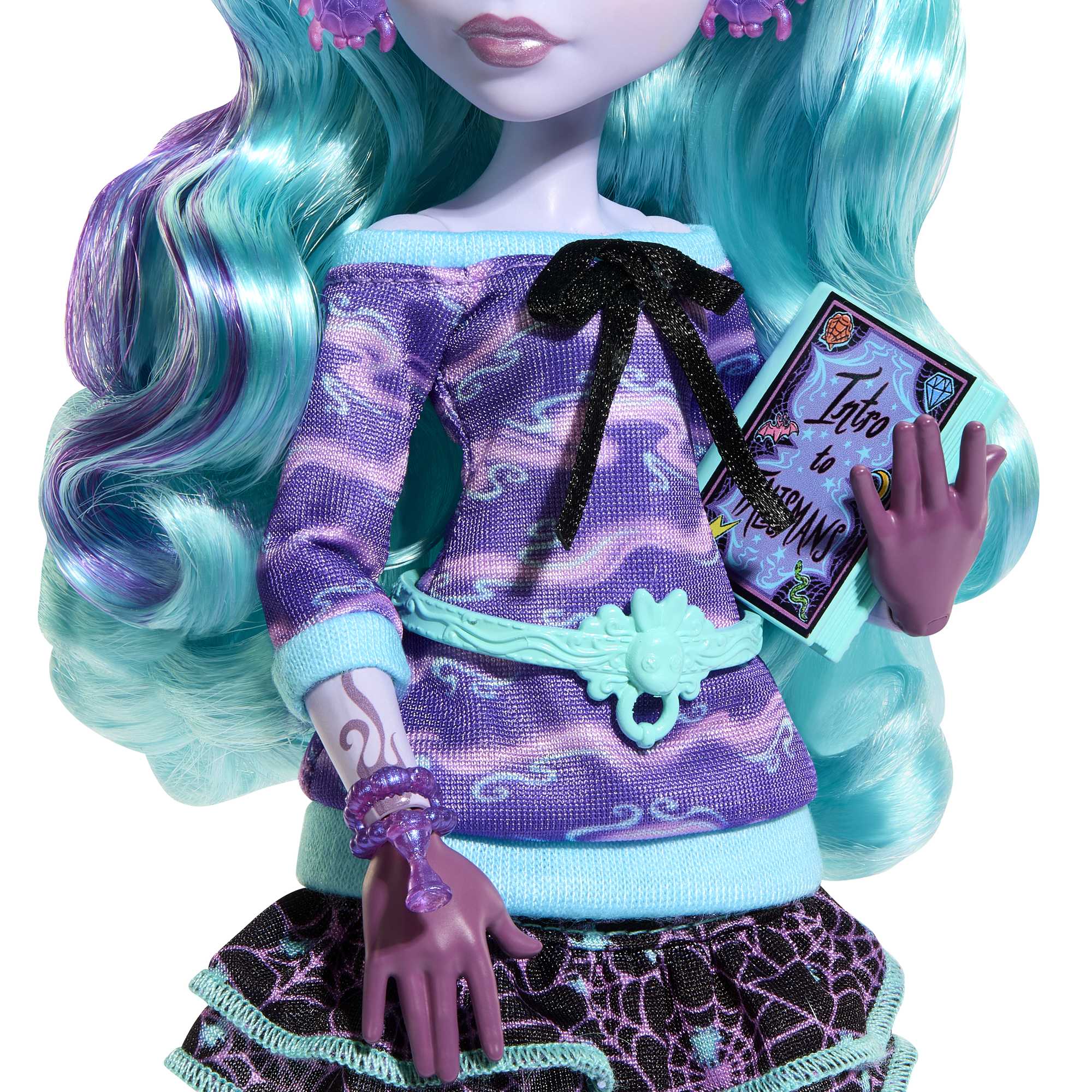 Monster High® Soirée Cris-Jama Twyla, Poupée et Accessoires