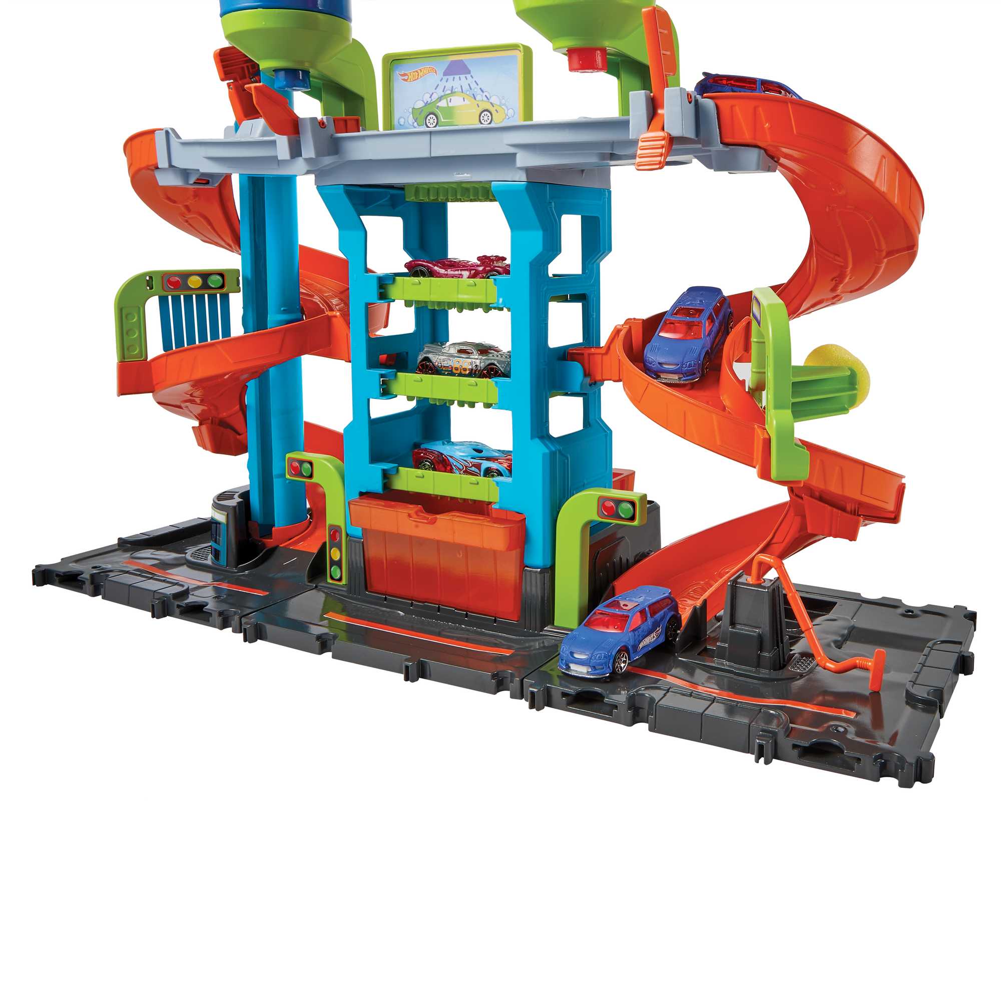 Hot Wheels Méga Tour Lave-Auto
