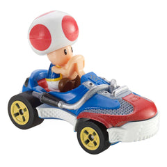 Hot Wheels Mario Kart Veículo de Brinquedo Toad Sneeker